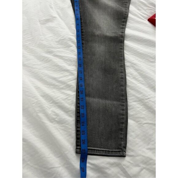NYDJ Women's Lift X Tuck High Rise Ami Ankle Skinny Jeans Dark Gray Size 12 - Picture 11 of 13